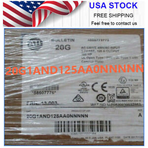 AB 20G1AND125AA0 PowerFlex Air Cooled 755 AC Drive Brand New - BRAND NEW