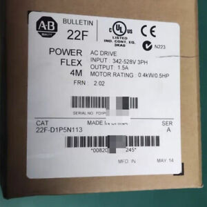 Allen Bradley 22F-D1P5N113 New In Box Ship Quickly, High Quality, Reliable Performance - ALLEN BRADLEY