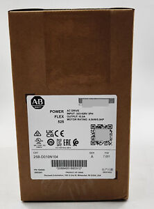 Allen Bradley 25B-D010N104 Powerflex 525 AC Drive: 5HP 4.0KW Efficient AC Motor Drive with Smart Features - ALLEN BRADLEY