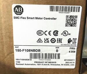 Allen Bradley 150-F108NBDB SMC Flex Smart Motor Controller AB - ALLEN BRADLEY