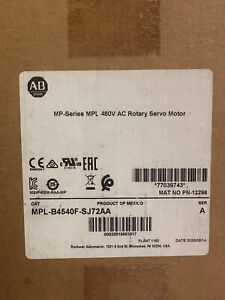 MPL-B4540F-SJ72AA Servo Motor - ALLEN BRADLEY