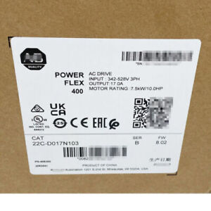 Sealed Allen-Bradley 22C-D017N103 PowerFlex 400 AC Drive 22CD017N103 - ALLEN-BRADLEY