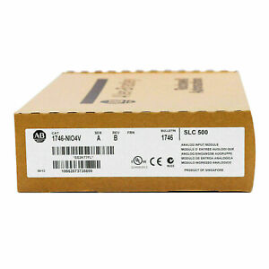 New Factory Sealed AB 1746-NIO4V SER A SLC 500 Analog Output Module - NIO