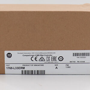 AB 1769-L33ERM CompactLogix 2 MB Motion Controller Factory Sealed - COMPACTLOGIX