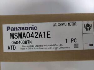 1PC New Panasonic MSMA042A1E Servo Motor in Box - PANASONIC