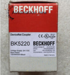 1PC New BECKHOFF PLC module BK5220 In Box Fast BECKHOFF BK5220