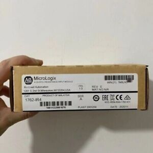 New Factory Sealed AB 1762-IR4 SER A MicroLogix 4CH RTD Resistance Input Module - KOEED