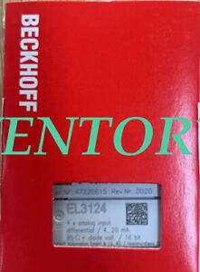 Beckhoff Module EL3124 Fast ship 1 year - BECKHOFF