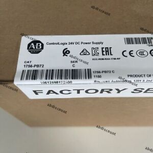 New Factory Sealed AB 1756-PB72 ControlLogix 24V DC Power Supply Module with sealing design and industrial-grade durability - CONTROLLOGIX