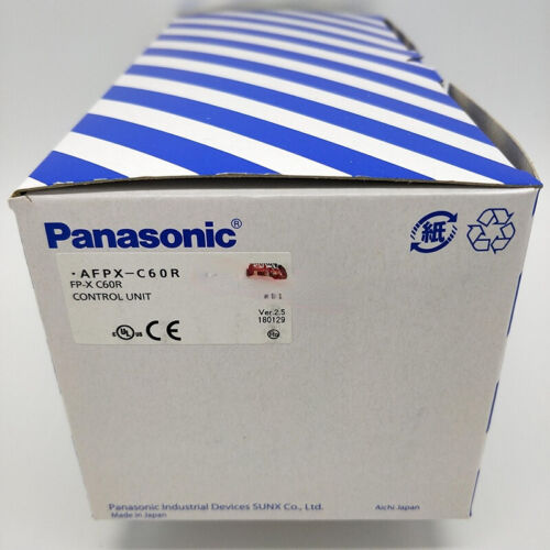 Panasonic AFPX-C60R Control Unit - 1PC in Box - PANASONIC