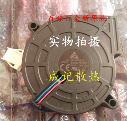 Delta BUB0712HD -DD57 12V 0.40A 7CM 3-line projector turbo cooling fan