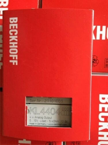 Beckhoff KL4404 PLC Module One ping