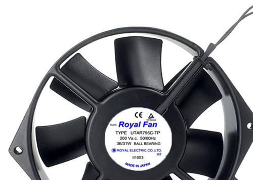 ROYAL FAN UTAR795C-TP Cooling Fan 200V