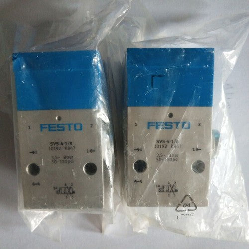 Festo SVS-4-1/8 10192 Basic Valve One Free Shipping SVS41/8