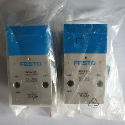 Festo SVS-4-1/8 10192 Basic Valve One Free Shipping SVS41/8
