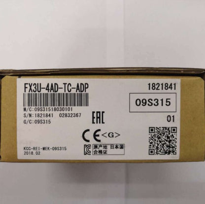 1PCS Mitsubishi PLC FX3U-4AD-TC-ADP FX3U4ADTCADP In Box - #MIT