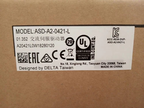 Delta ASD-A2-0421-L Servo Driver One ping ASDA20421L