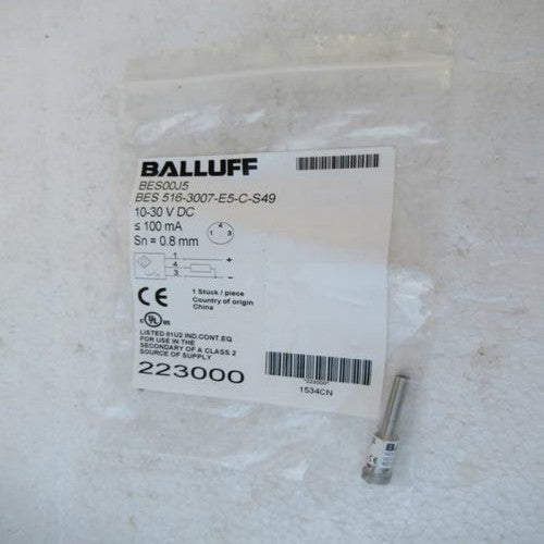 BALLUFF BES 516-3007-E5-C-S49 Sensor One Free Shipping