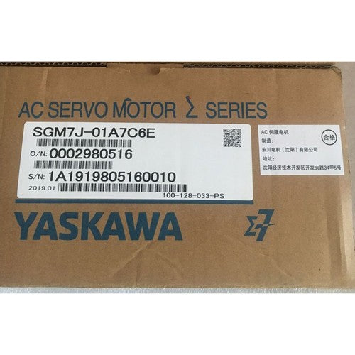 Yaskawa SGM7J-01A7C6E Servo Motor 1PC ping SGM7J01A7C6E