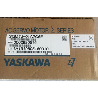 Yaskawa SGM7J-01A7C6E Servo Motor 1PC ping SGM7J01A7C6E