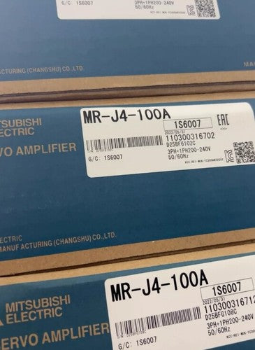 1PC Mitsubishi MR-J4-100A Servo Drive MRJ4100A ping