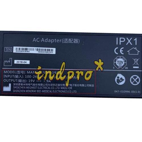 new 1PCS MANGO150M-19DD AC Adapter For Mindray M9 19V 7.9A 8P