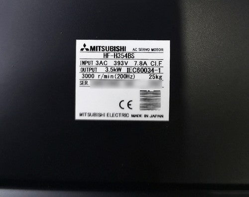 Mitsubishi HF-H354BS Servo Motor 1PC ping HFH354BS