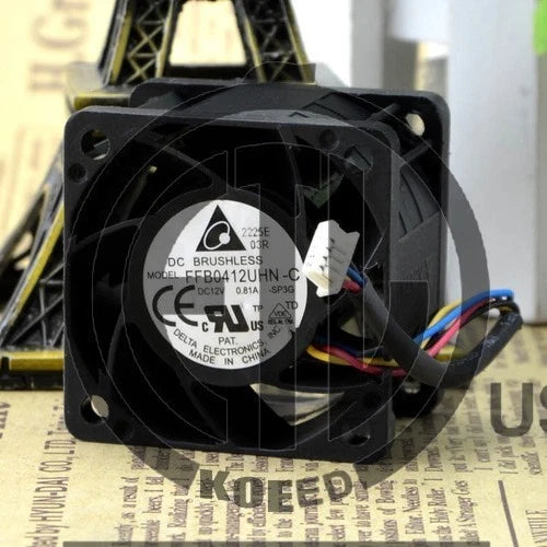 1PC Delta FFB0412UHN Cooling Fan 28mm 12V 0.81A Pwm 4pin