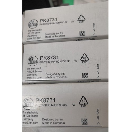 IFM PK8731 pressure sensor One ping