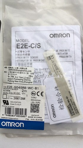 Omron E2E-S04SR8-WC-B1 Proximity Sensor Free Shipping One E2ES04SR8WCB1