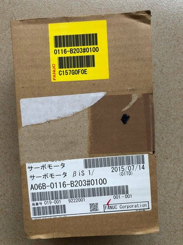 1PC Fanuc A06B-0116-B203#0100 Servo Motor  One ping