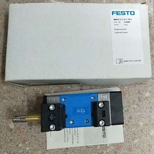 Festo MN1H-5/2-D-1-FR-C 159687 Solenoid Valve One Free Shipping MN1H5/2D1FRC