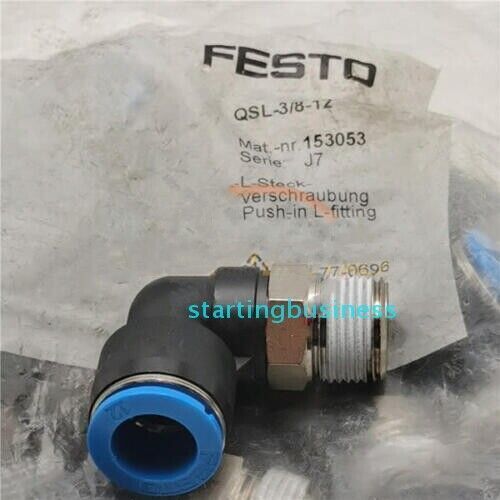 1PC FESTO QSL-3/8-12 153053 Quick insert connector #TX