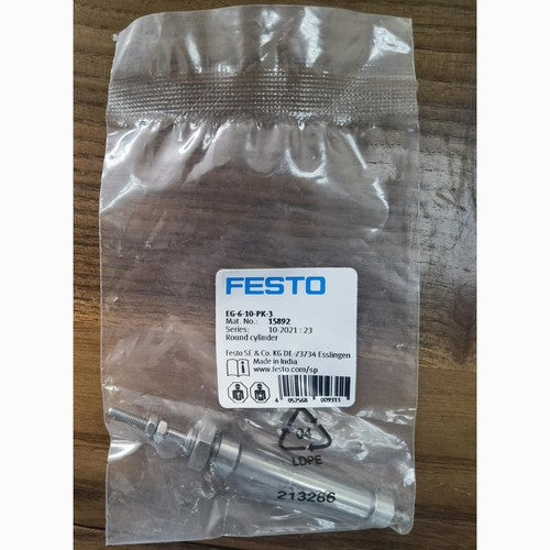 Festo EG-6-10-PK-3 15892 Round Cylinder One EG610PK3 Free Shipping