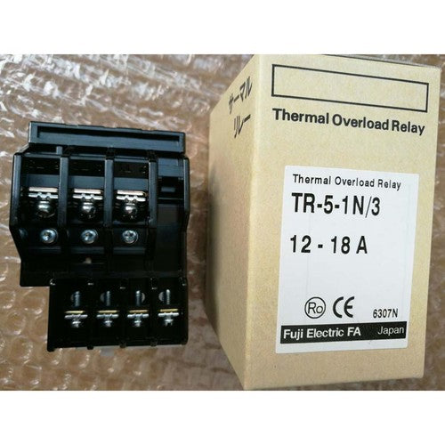 Fuji TR-5-1N/3 12-18A Thermal Overload Relay 1PC Free Shipping TR51N/3
