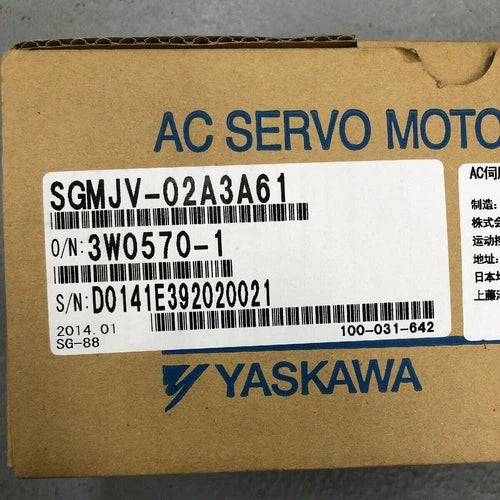Yaskawa SGMJV-02A3A61 Servo Motor 1PC ping SGMJV02A3A61