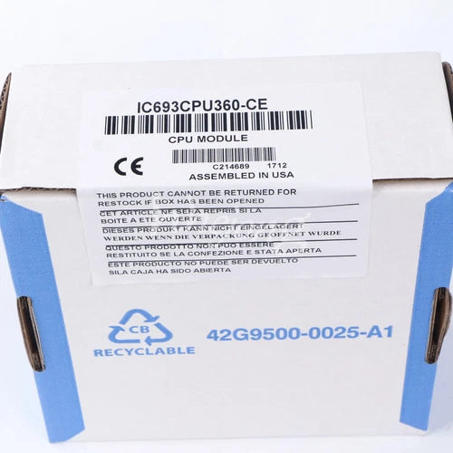GE FANUC IC693CPU360-CE Module One ping