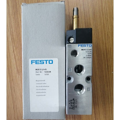 Festo MLH-5-1/4-B 533138 Solenoid Valve One Free Shipping MLH51/4B