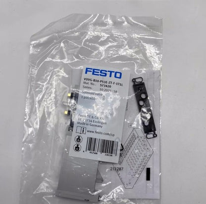 Festo VUVG-B10-P53E-ZT-F-1T1L 573420 Solenoid Valve  One Free Shipping
