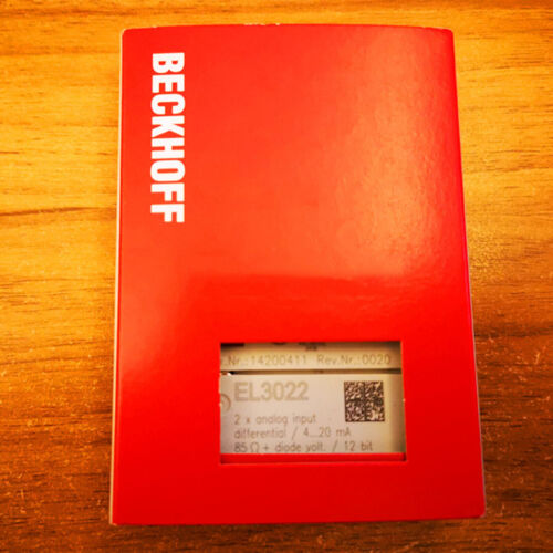Beckhoff EL3022 PLC Module - 1PC New in Box - BECKHOFF