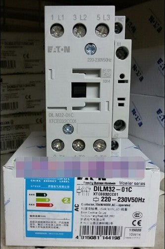 1PC EATON MOELLER DILM32-01C 220-230V50Hz Contactor DILM3201C