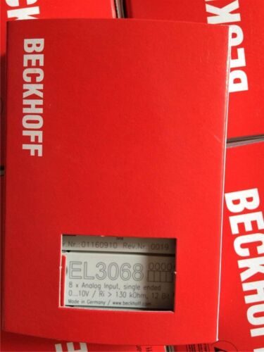 Beckhoff EL3068 PLC Module - 1PC New and Sealed - BECKHOFF