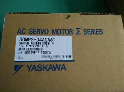 Yaskawa SGMPS-04ACA61 Servo Motor 1PC ping SGMPS04ACA61