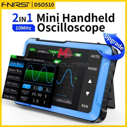 FNIRSI 2C23T / 2C53T Smart Digital Oscilloscope Multimeter Signal Generator #cx