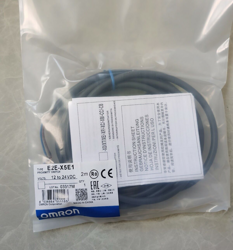 Omron E2E-X5E1 Proximity Switch One Free Shipping E2EX5E1