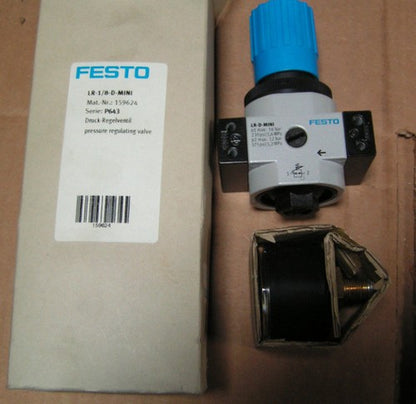 Festo LR-1/8-D-MINI 159624 Pressure Reducing Valve One LR1/8DMINI