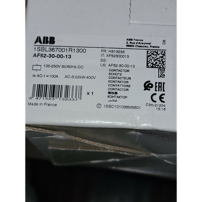 1PC ABB contactor AF52-30-00-13 AF52300013 ping