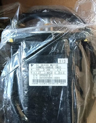 1PC Yaskawa SGMPH-04A1E-TM21 Servo Motor SGMPH04A1ETM21