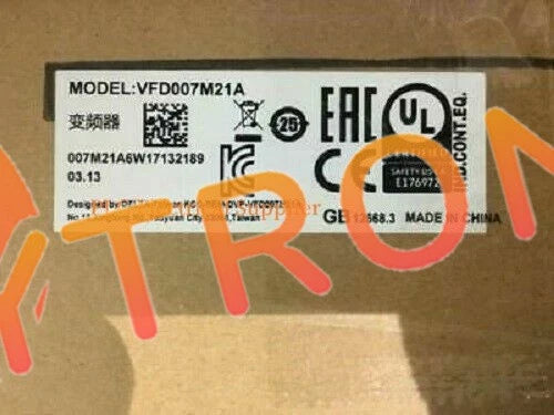 VFD007M21A 1PCS Delta Inverter VFD007M21A 0.75KW 220V Fast Shipping