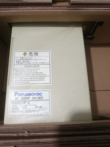 Panasonic MSD011P1E Servo Driver 1PC ping